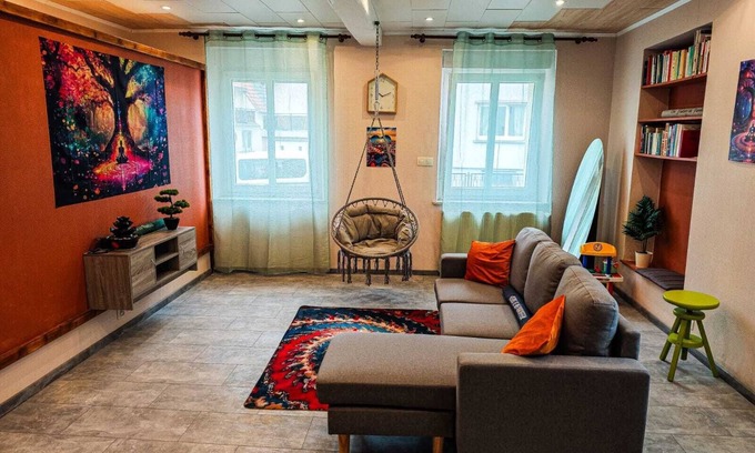 Schleithal Appartement | Pleasant & atypical apartment - renovated, wifi, fitness room, large garden