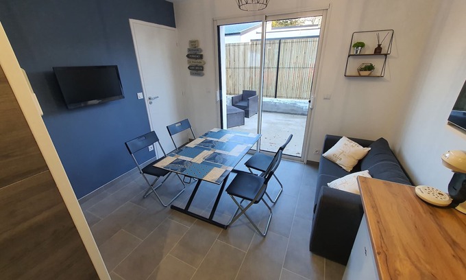 Saint-Molf Appartement | Agréable micro maison (Studio) avec terrasse proche mer (5km)