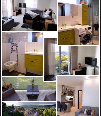 Jablonec nad Nisou Appartement | Plně vybavený krásný apartmán 1kk s balkonem, výhledem