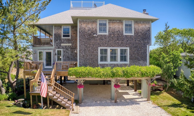 Newbury Maison | Plum Island Beach House with Privacy, Space, Water Views and Easy Beach Access!