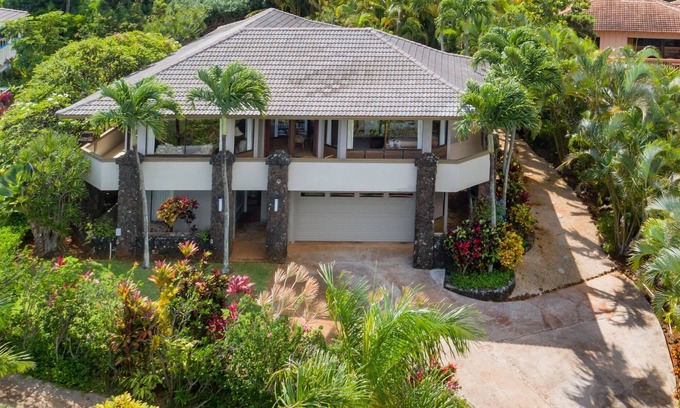 Poipu Maison | Plumeria House, Poipu Beach, Koloa Home with a View