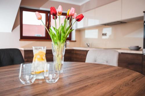 Podoli Appartement | POINT flat, beautiful view from terrace to Prague Castle
