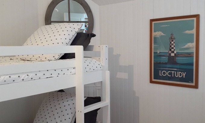 Ile-Tudy Maison | Pointe de l'Ile-Tudy- Maison de pêcheur à 50 m de l'océan - 2 à 4 personnes