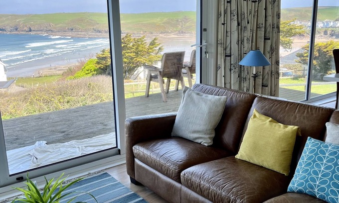 Trebetherick Maison | Polzeath Beach. Stunning cliff top property. Easy access to the beach.