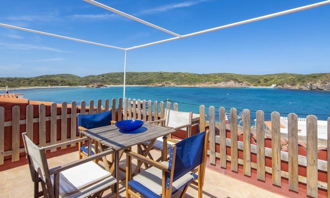 Es Grau Appartement | Ponent Beachfront Apartment, Coastal Retreat