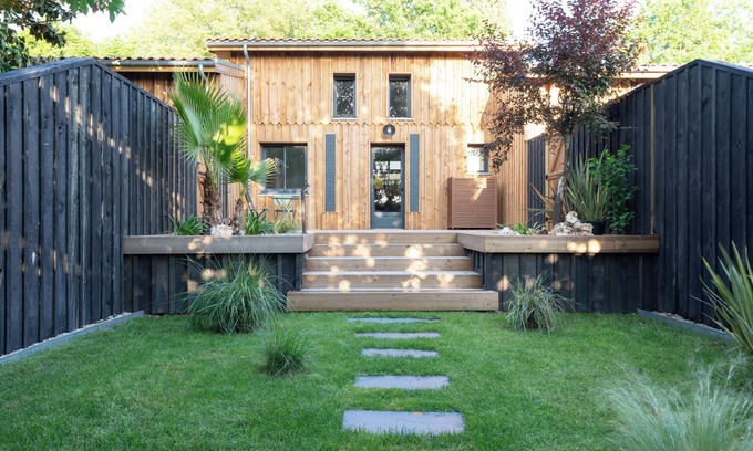 Cazaux Maison | Pontoon house on the banks of the Cazaux canal