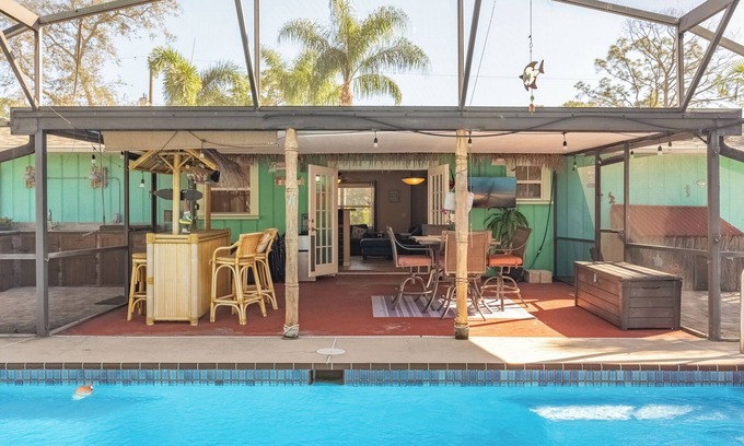 Cocoa Maison | Pool Home Hideaway - 3 Bedrooms in Port St John - Watch Launches from the Pool!