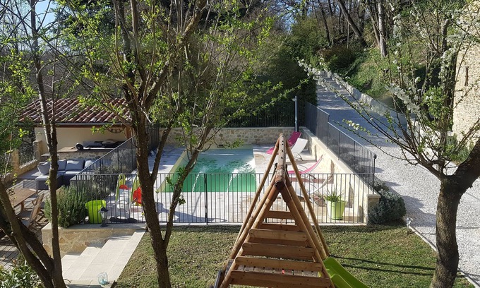 Divajeu Villa | Maison piscine 10 personnes Crest, Saou Valence