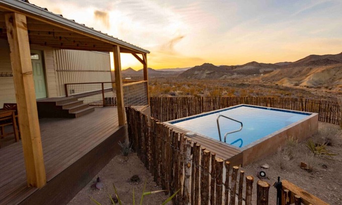 Terlingua Maison | Pool House #2 2 BDR + 2 Baths + Private Pool