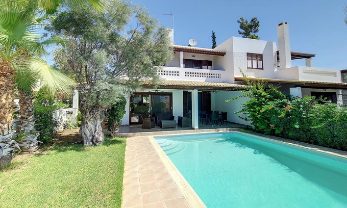 Plepi Maison | Pool house with private boat dock, 260m from beach (2 bedrooms)