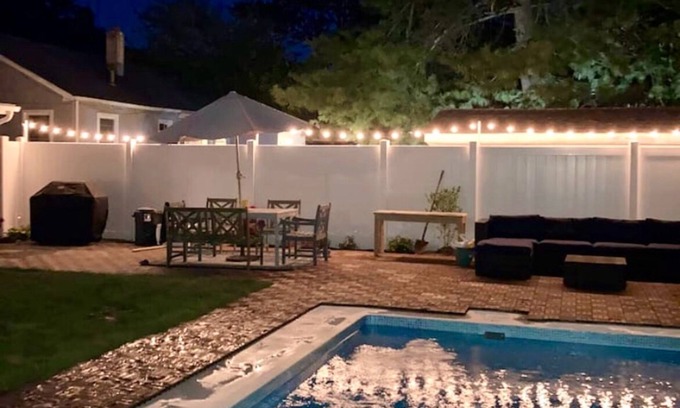 Somers Point Maison | Pool Oasis Near the Beach in a Charming Cottage