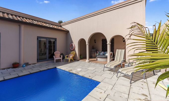 Papamoa Beach Maison | Poolside Serenity - Papamoa Beach Holiday Home