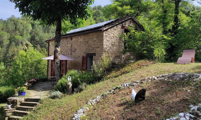 Casola Valsenio Cottage | La Casetta, romantique sur les Apennins avec piscine (Ravenne, Bologne, Florence)