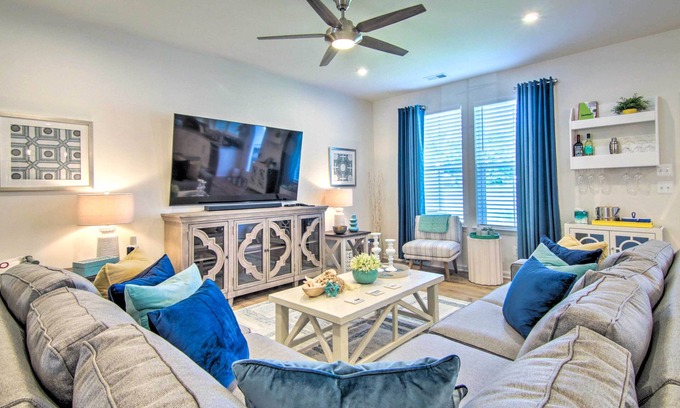 Millville Maison | Porch + Pool Access: Millville Townhome!