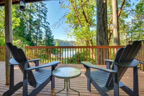 Burley Maison | Port Orchard Lakefront Cabin with Fire Pit and Grill!