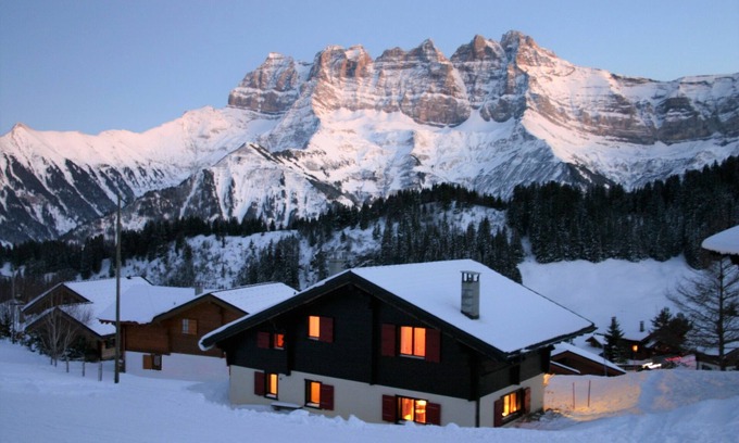 Champoussin Chalet De Ski | Portes du Soleil Suisse, chalet de ski idéal sur les pistes, 6+2 personnes