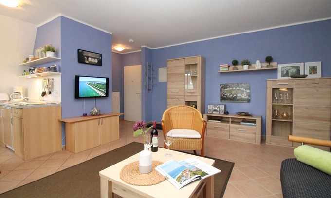 Ostseebad Kuhlungsborn Appartement | Poststr. 1a WE 14: cozy 2-room apartment close to the beach