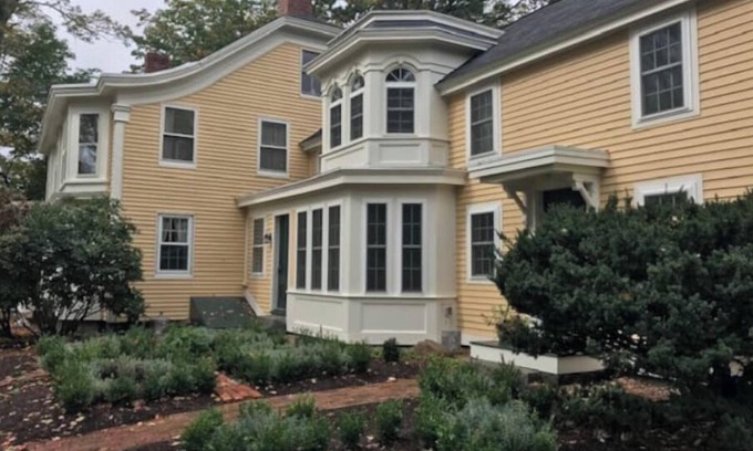Groton Maison | Potager Farm Historic Private Townhouse Sleeps 4 with Pool.