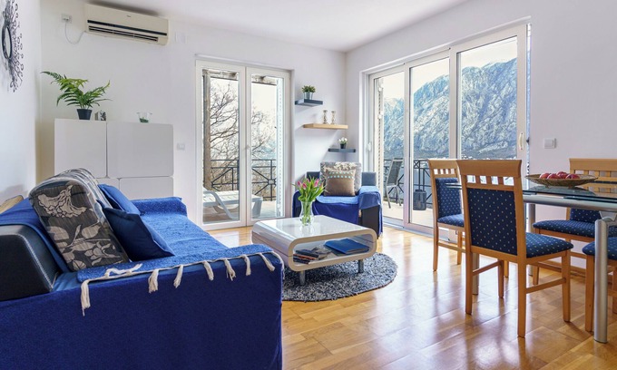 Prcanj Appartement | Prcanj hill apt with sea view terrace