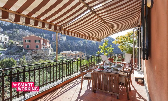 Bogliasco Appartement | Precious terrace in Bogliasco by Wonderful Italy