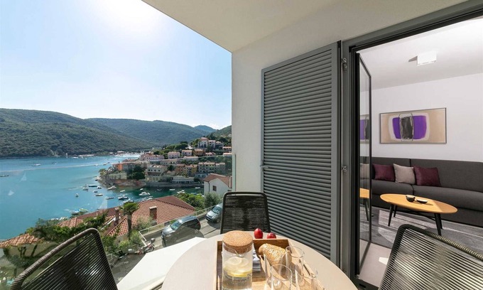 Rabac Appartement | Appartement premium Kanat IV avec belle vue mer