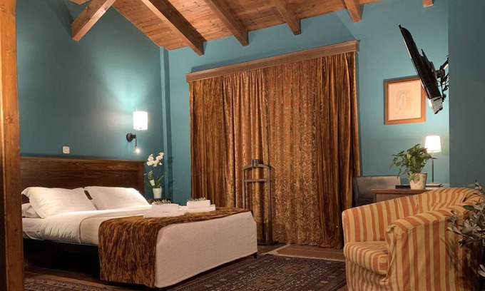 Naousa Lit Et Petit-Déjeuner | Premium Double Nest - Esperides Retreat