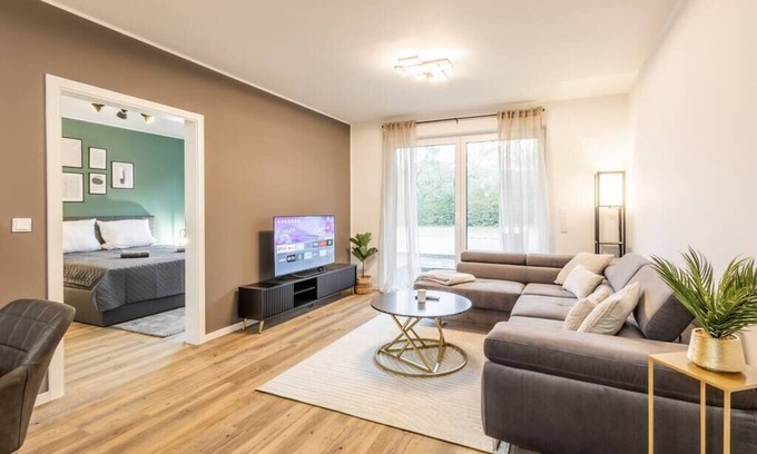 Hamm Appartement | Premium Suite 02 I SmartTV I WiFi I Balkon