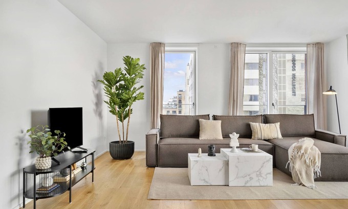 Aarhus C Appartement | Presidential suite with incredible balcony