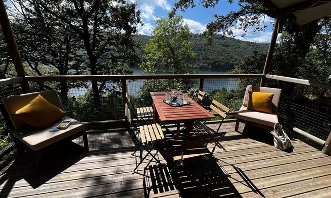 Laussac Cabine | Prestige Sarrans Lodge 39m2 (2 Schlafzimmer) - Plancha 5 persons