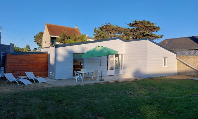 Denneville Maison | Joli gîte à 50m d'une belle plage de sable fin face à Jersey