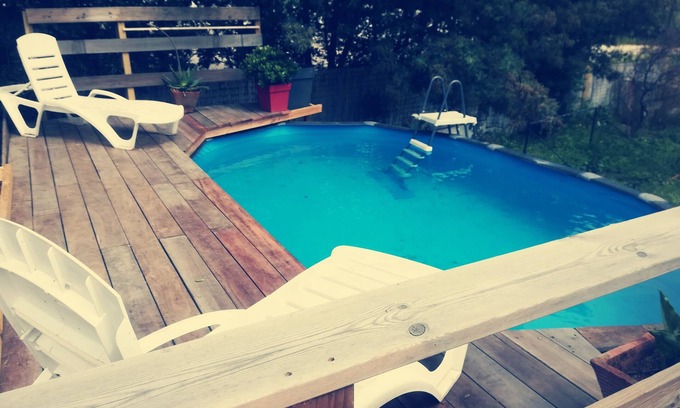Sarrola-Carcopino Appartement | jolie rez de villa avec piscine