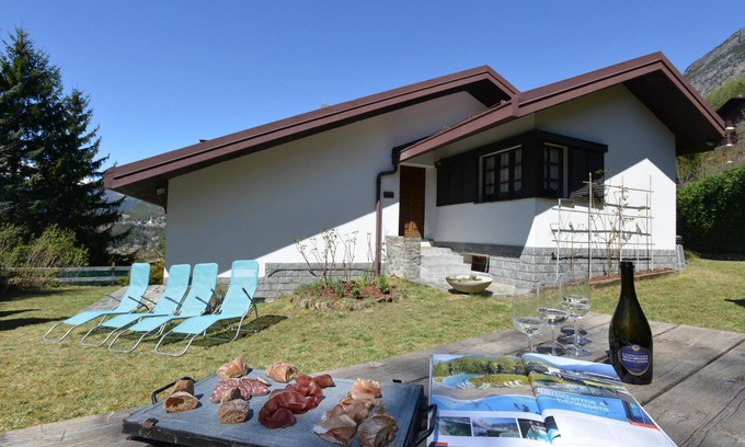 Valdidentro Villa | Jolie villa indépendante à la périphérie de Bormio