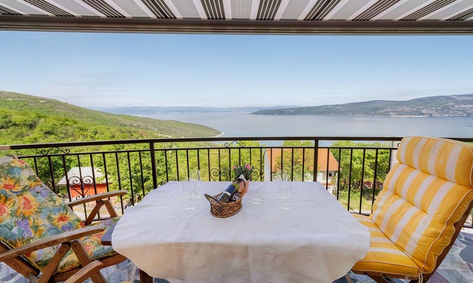Zagorje Maison | Pretty villa with above ground pool, magnificent sea views