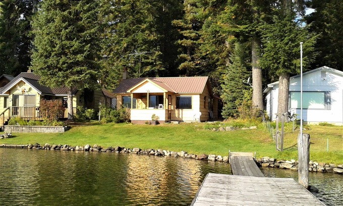 Nordman Cabine | Priest Lake Waterfront Cabin avec vue magnifique