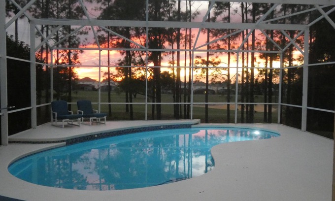 Highlands Reserve Villa | Magnifique villa au coucher du soleil avec vue sur le golf. 15 minutes de Disney.