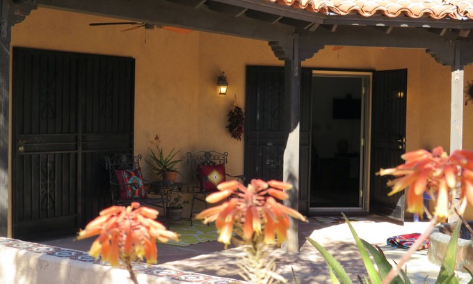 Tucson Maison | Privacy and views, with Saguaro National Park -East at the end of the street