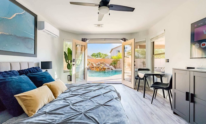 Avondale Maison | Private 3BR Oasis | Patio, Pool & Firepit