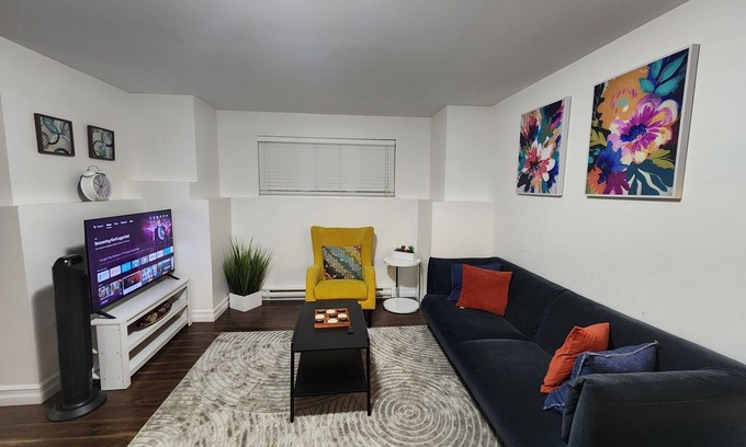 Moncton Appartement | Cozy 1-bedroom apartment in amazing Moncton with WiFi