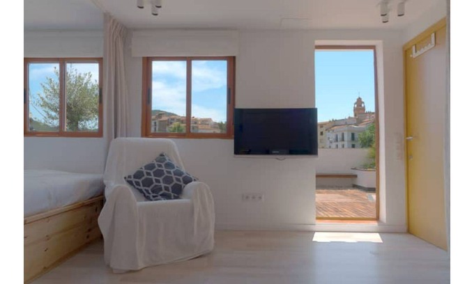 Montan Appartement | Private attic in Montan (Montanejos)
