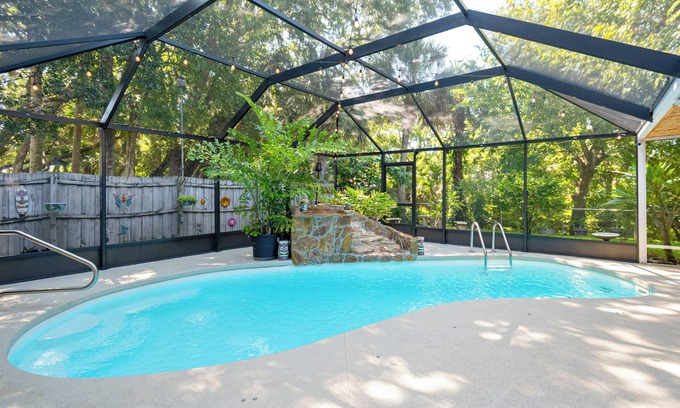 Port Saint John Maison | Private Backyard Oasis: Cocoa Family Home!