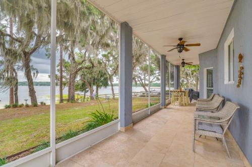 Candler Maison | Private Beach at Lakefront Summerfield Getaway!