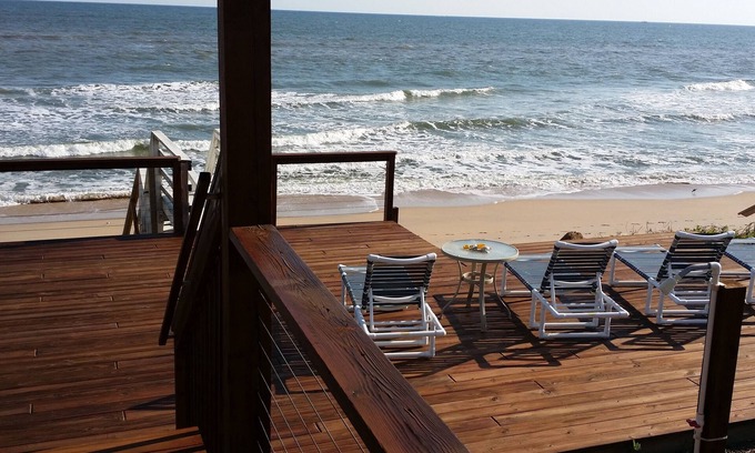 Bethune Beach Maison | Maison privée en bord de mer - Droit sur la plage sans conduite - récemment rénové - près de Cape Can