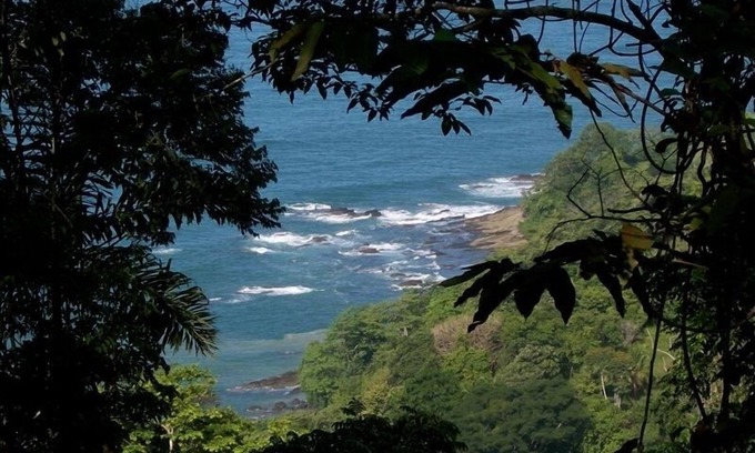 Dominical Cottage | Cottage privée Niché dans la jungle, Au-dessus de la côte rocheuse.