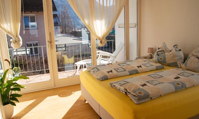 Dornbirn Maison | Private doublebed Room with balcony in shared house