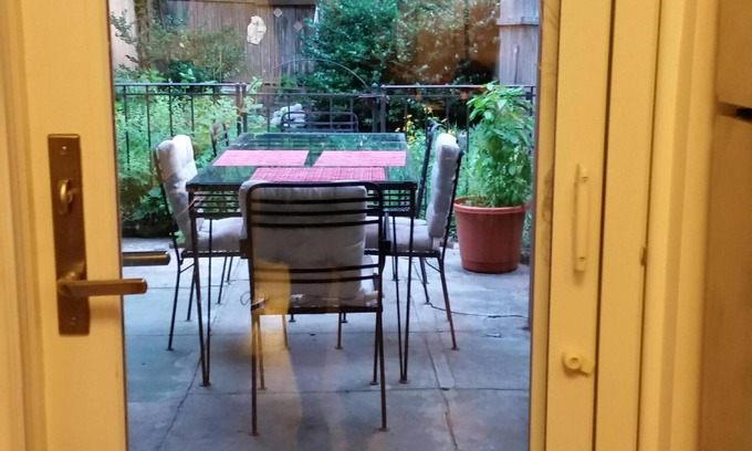 Park Slope Appartement | Jardin privé apt-Prime Park Slope Brooklyn NYC. Espace extérieur / Grill