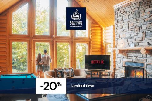 Fiddler Lake Resort Chalet De Ski | Private Hot Tub Sauna Ski Indoor Pool Bee