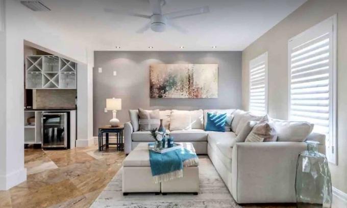 Delray Beach Maison | Private House, 2-1, Close to Atlantic Ave. Big Yard. Pet Friendly!