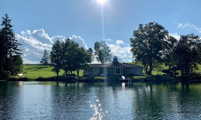Starrucca Maison | Private house built by our parents on a small, spring fed, private glacier lake