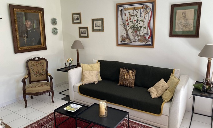 Biville-sur-Mer Maison | Private house with beautiful charming furniture, cottage 5 minutes from the beach