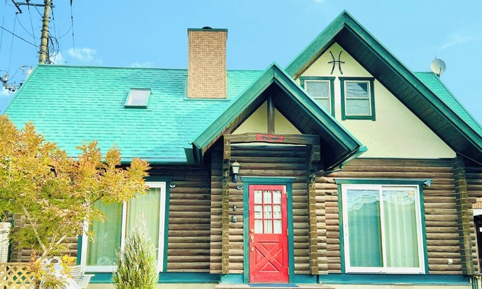 Sano Cottage | Private log house in Sano City with wood stove hammock board games and projector screen / Sano Tochigi
